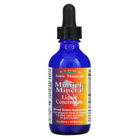 Eidon Ionic Minerals, Multiple Mineral, Liquid Concentrate, 2 oz (60 ml) UPC 640923000253 | Hilife Vitamins
