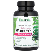 Emerald Laboratories, CoEnzymated Women's 1-Daily Multi, 30 Vegetable Caps UPC 743650003365 | HiLife Vitamins