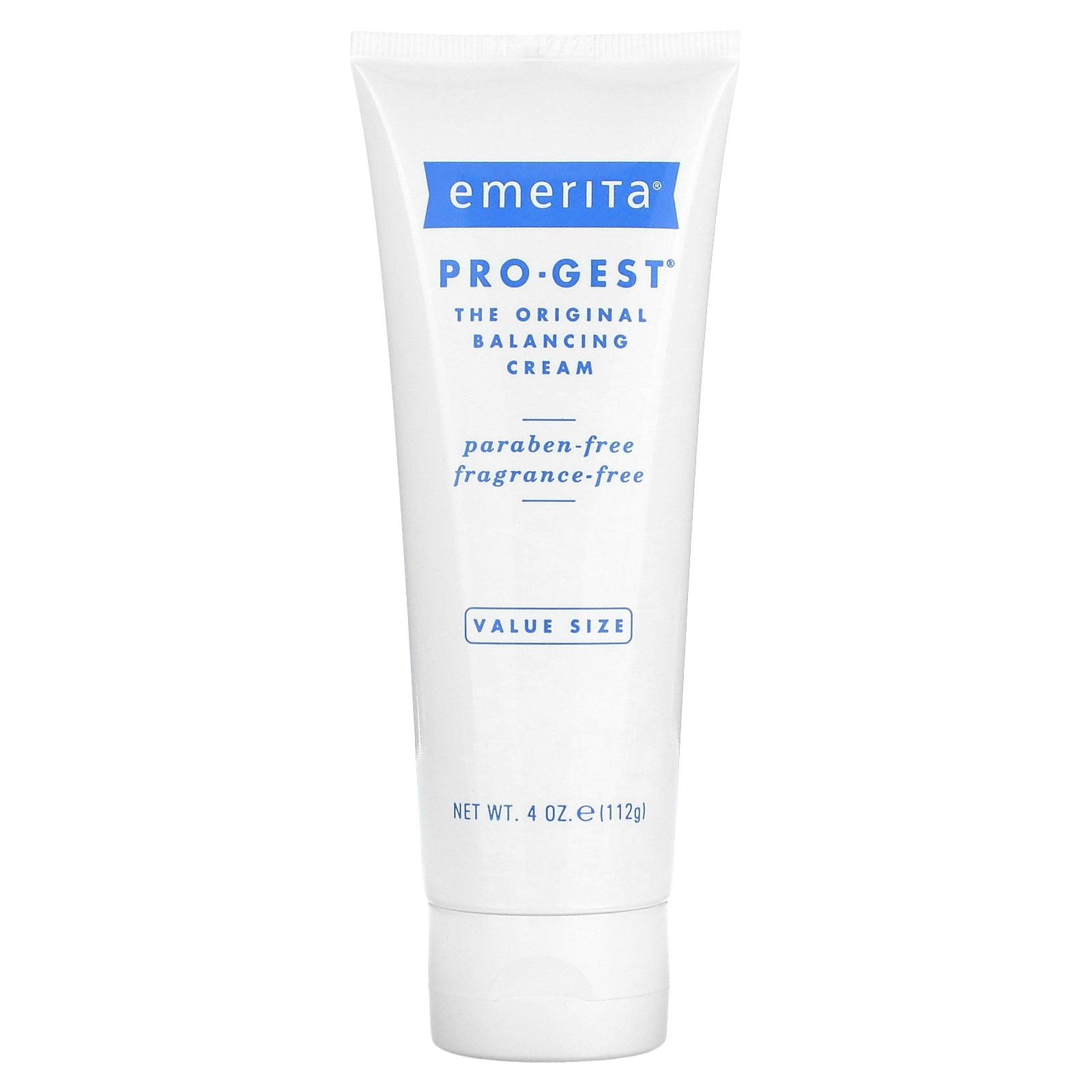 Emerita, Pro-Gest, Balancing Cream, Fragrance-Free, 4 Oz UPC 356163300908 | HiLife Vitamins