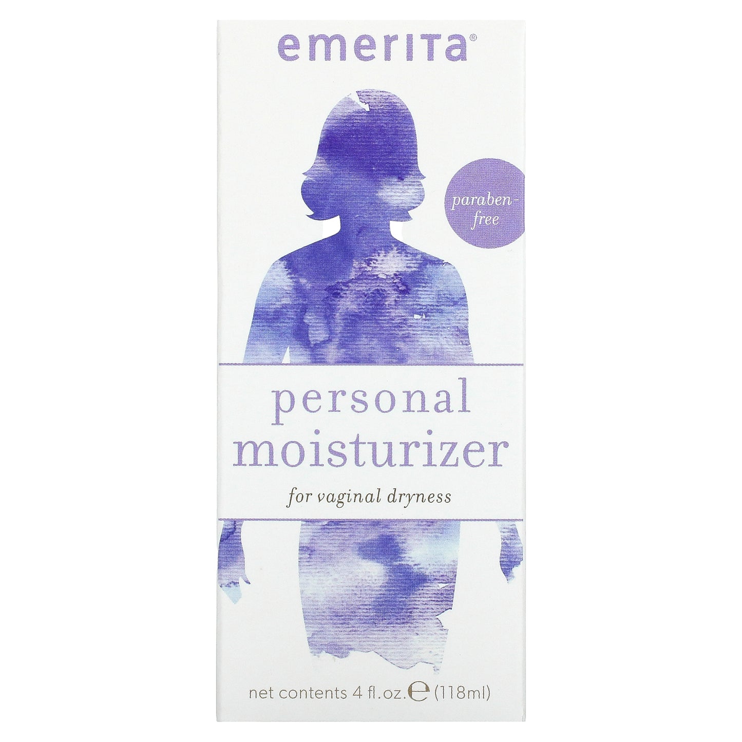 Emerita, Feminine, Personal Moisturizer, 4 Oz UPC 356163305200 | HiLife Vitamins