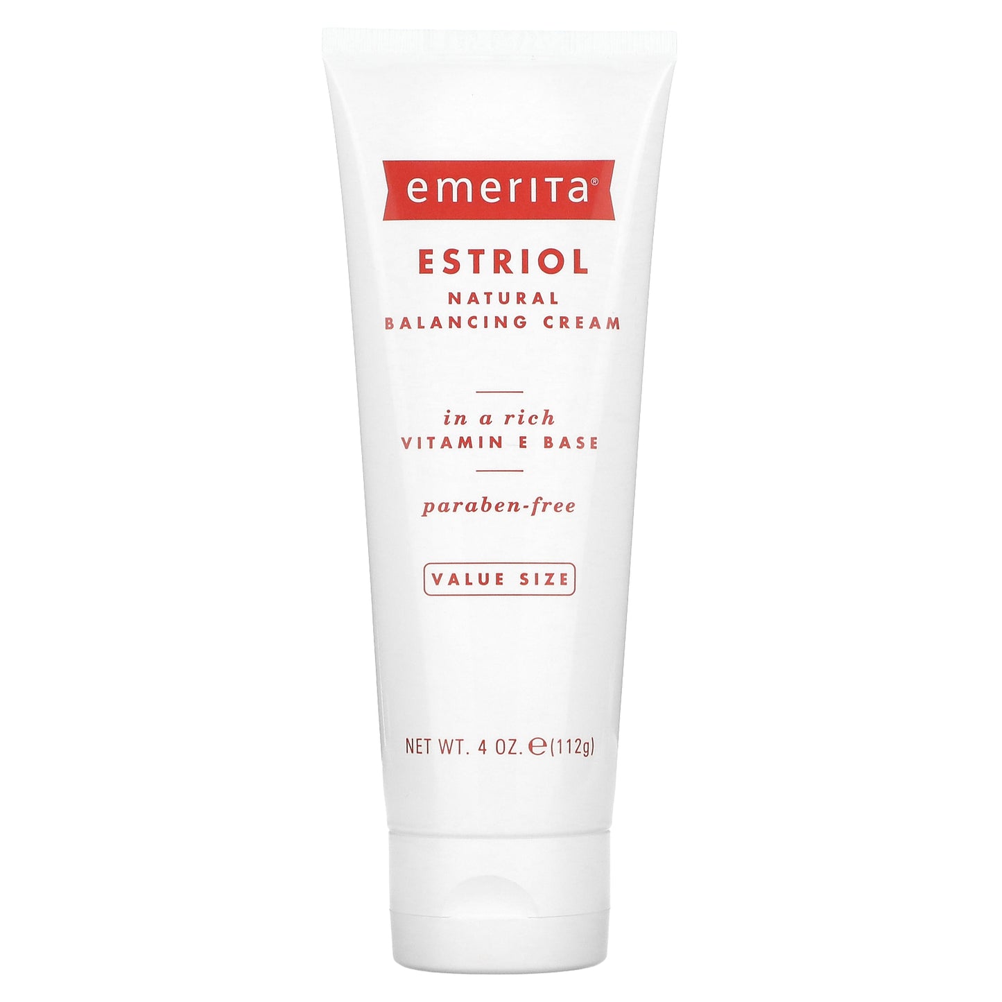 Emerita, Estriol Natural Balancing Cream, 4 Oz Cream UPC 356163646785 | HiLife Vitamins