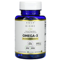Enzymedica, Aqua Biome Maximum Strength, 60 Softgels UPC 670480100127 | HiLife Vitamins