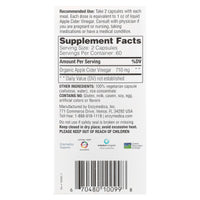 Enzymedica, Apple Cider Vinegar, 120 Capsules UPC 670480100998 | HiLife Vitamins