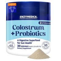Enzymedica, Colostrum + Probiotics, 3.25 oz (92.25 g) UPC 670480101681 | HiLife Vitamins