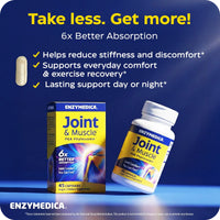 Enzymedica, Joint & Muscle PEA Phytosome®, 45 Capsules UPC 670480101872 | Hilife Vitamins