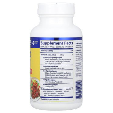 Enzymedica, Digest Gold + Probiotics, 180 Capsules UPC 670480290910 | HiLife Vitamins