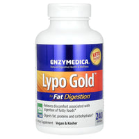 Enzymedica, Lypo Gold, 240 Capsules UPC 670480981320 | HiLife Vitamins