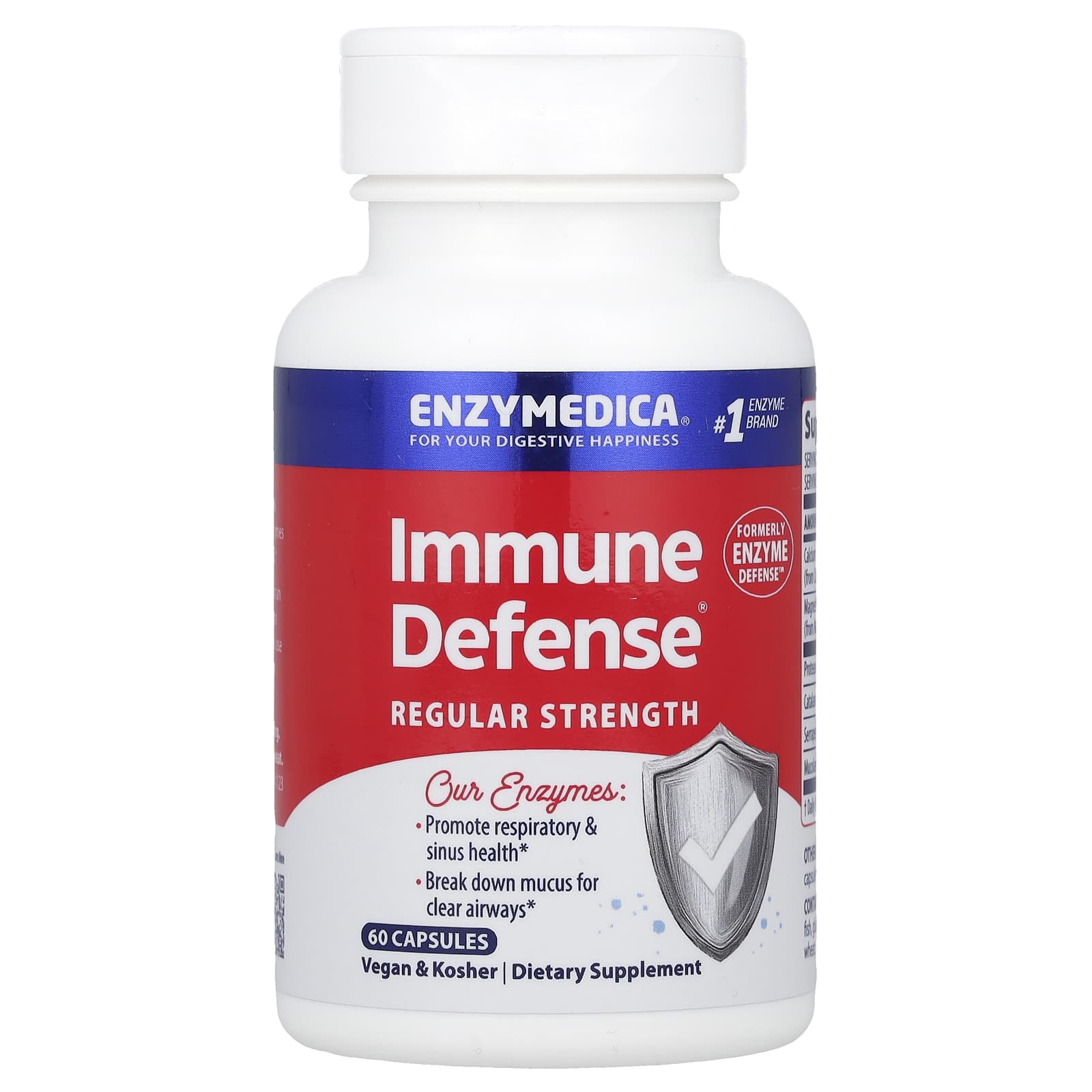 Enzymedica, Enzyme Defense, 60 Capsules UPC 670480981412 | HiLife Vitamins