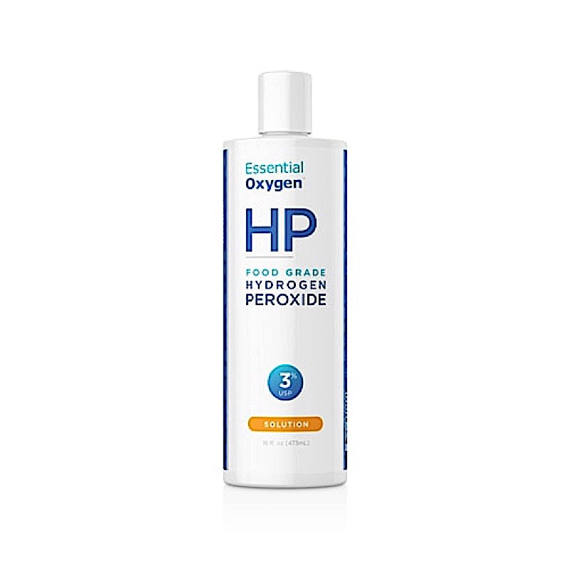 Essential Oxygen, Hydrogen Peroxide Food Grade 3%, 16 Oz UPC 793573527509 | Hilife Vitamins