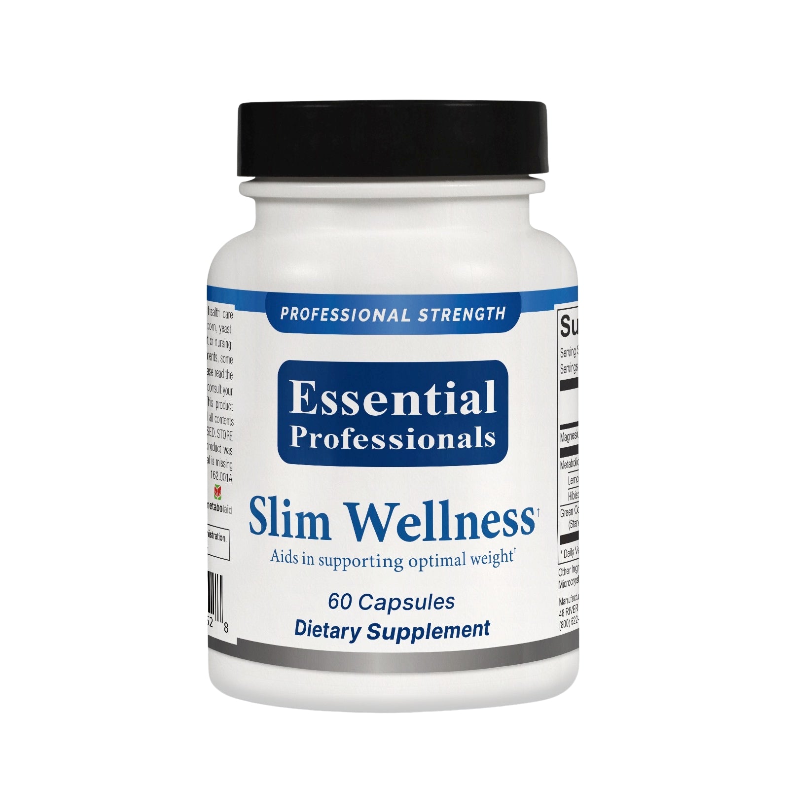 Essential Professionals, Slim Wellness, 60 Capsules UPC 860012213528 | HiLife Vitamins