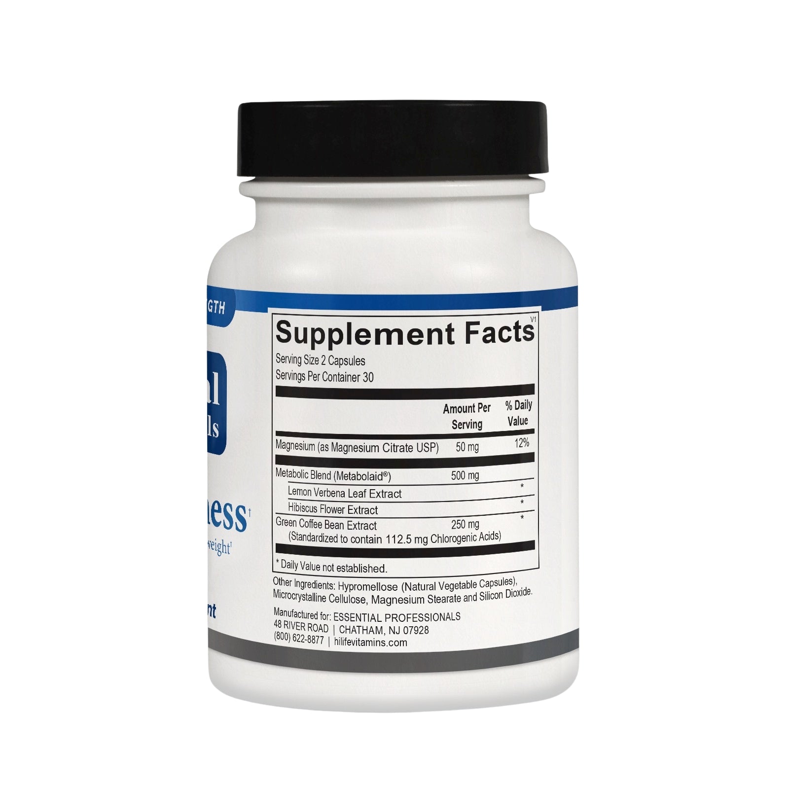 Essential Professionals, Slim Wellness, 60 Capsules UPC 860012213528 | HiLife Vitamins