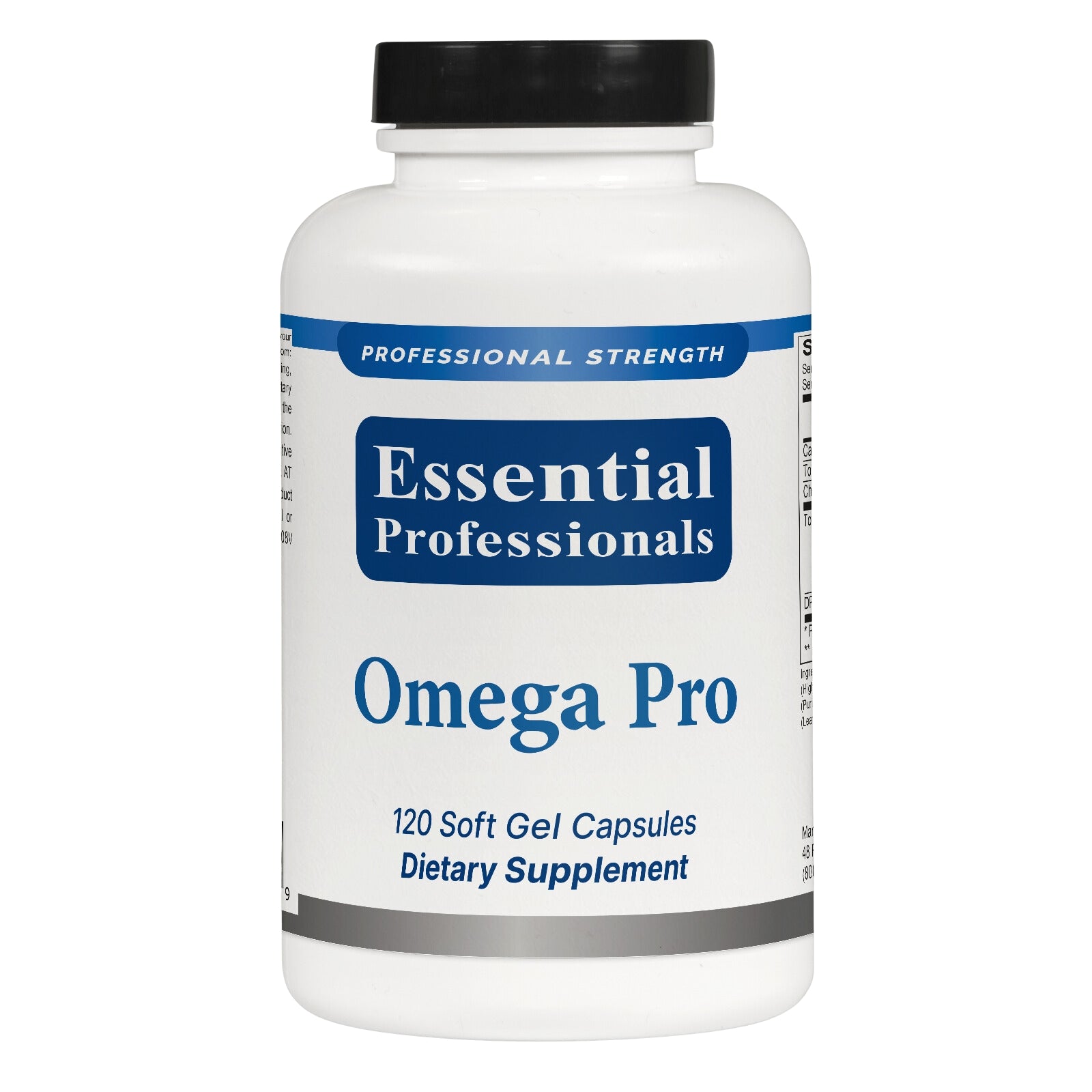 Essential Professionals, Omega Pro, 120 Softgels - 860012213559 | Hilife Vitamins