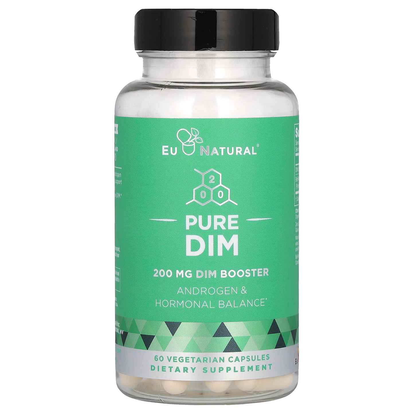 EU Natural, Pure DIM, 200 mg, 60 Vegetarian Capsules UPC 855244008042 | HiLife Vitamins