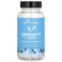 EU Natural, Serenity Sleep, 60 Vegetarian Capsules UPC 855244008066 | HiLife Vitamins