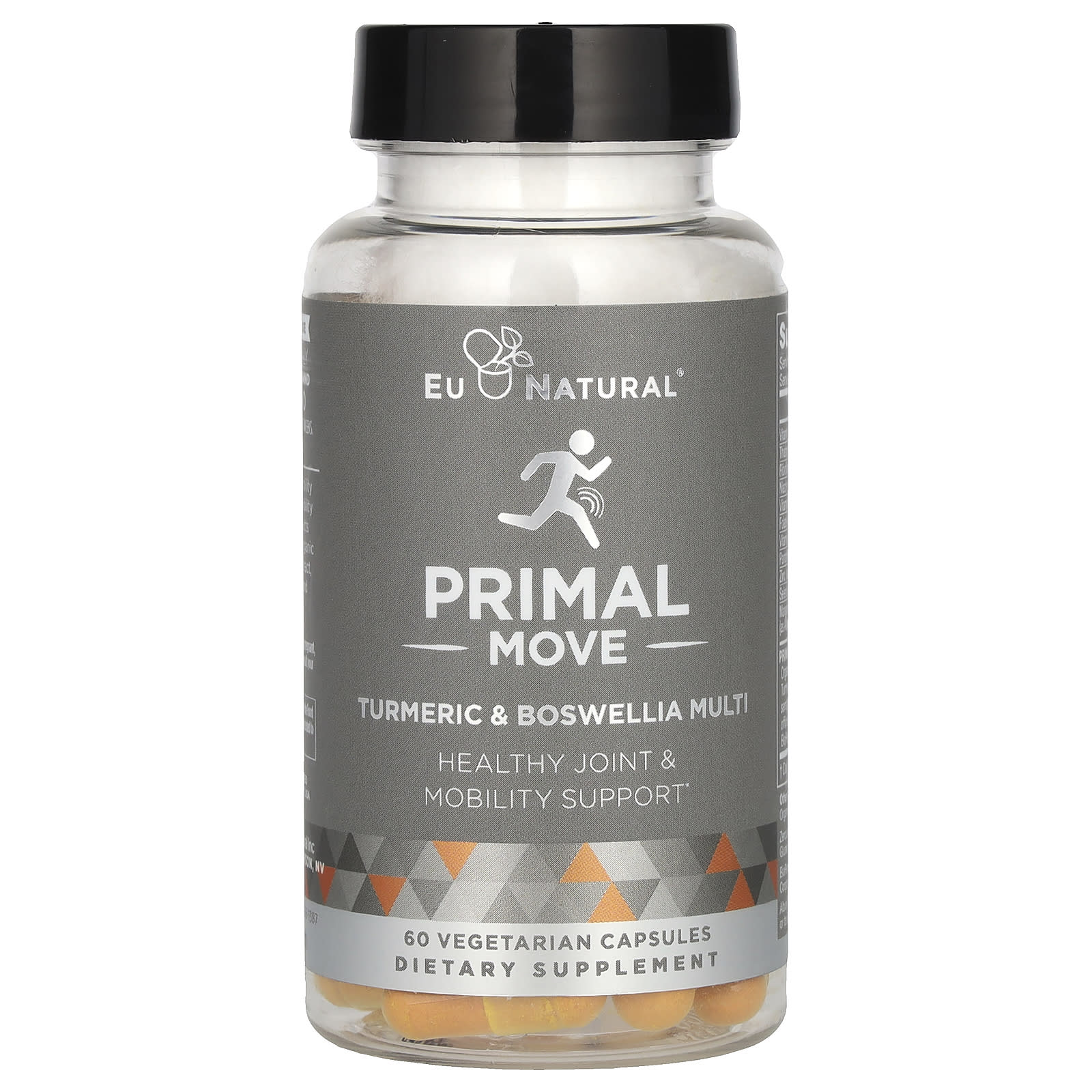 EU Natural, Primal Move, Turmeric & Boswellia Multi, 60 Vegetarian Capsules UPC 855244008080 | HiLife Vitamins