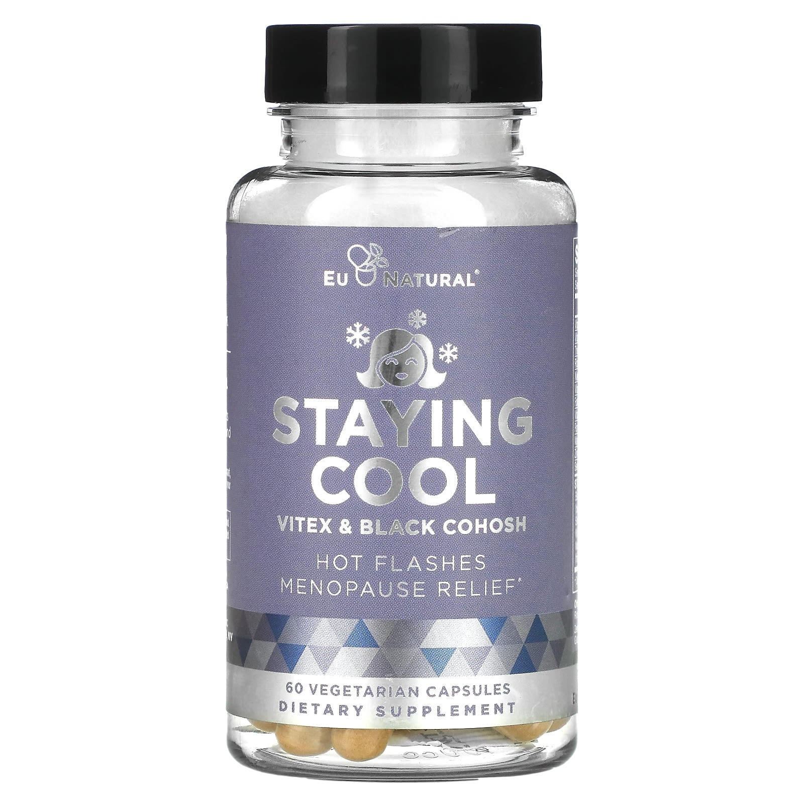 EU Natural, STAYING COOL, Vitex & Black Cohosh,, 60 Vegetarian Capsules UPC 855244008097 | HiLife Vitamins