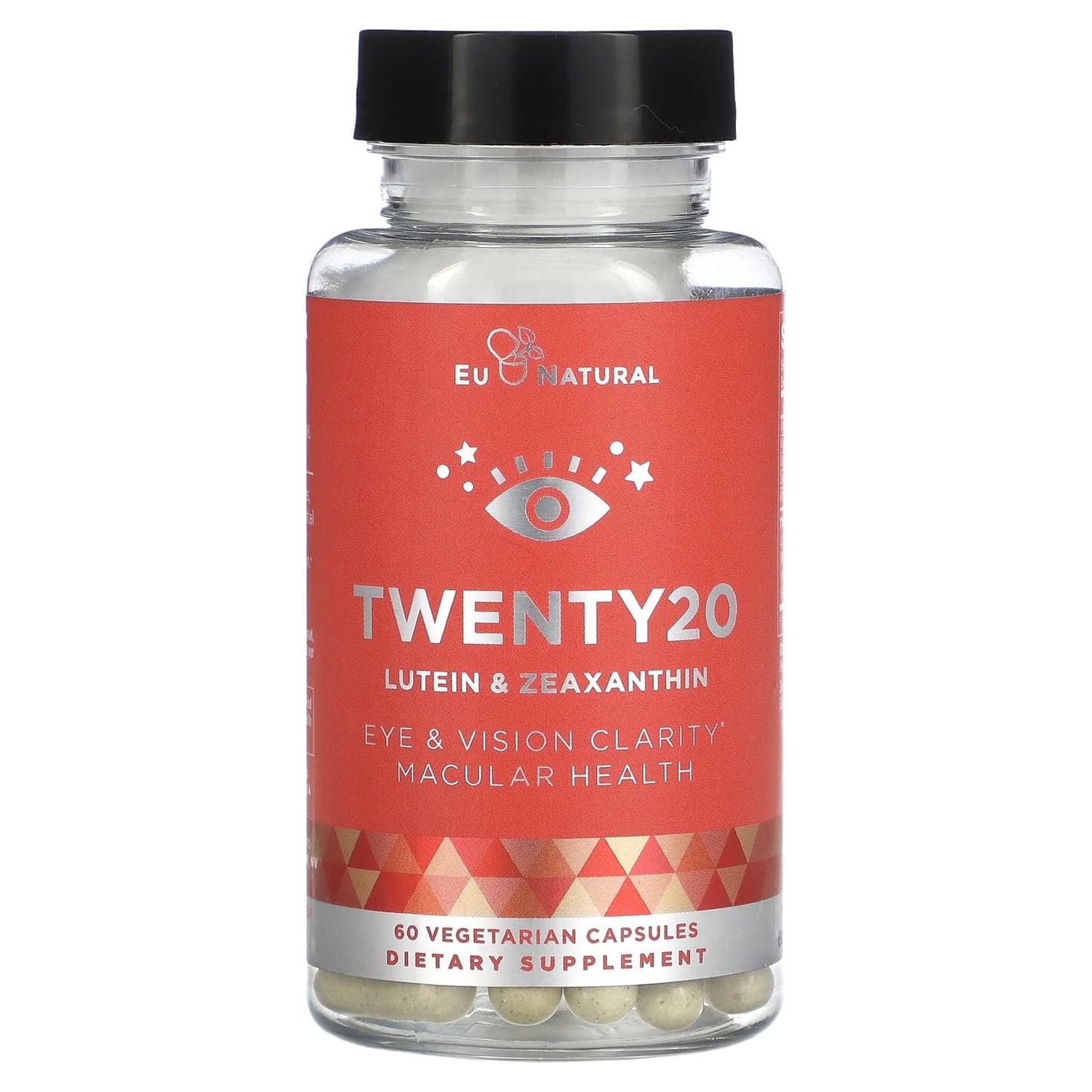 EU Natural, Twenty20, Lutein & Zeaxanthin, 60 Vegetarian Capsules UPC 855244008301 | HiLife Vitamins