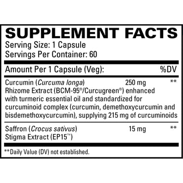 EuroMedica, Saffron Mood Support, 60 Capsules UPC 367703685461 | HiLife Vitamins