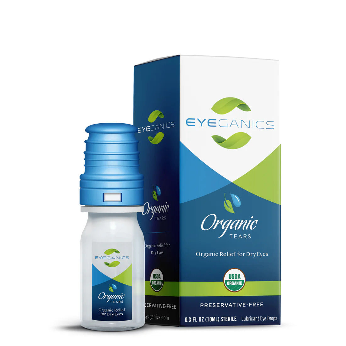Eyeganics, Organic Tears, 0.3 fl oz UPC 860005034901 | Hilife Vitamins