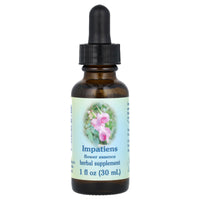 FLOWER ESSENCE SERVICES, Impatiens Dropper, 1 OUNCE UPC 782932210183 | Hilife Vitamins