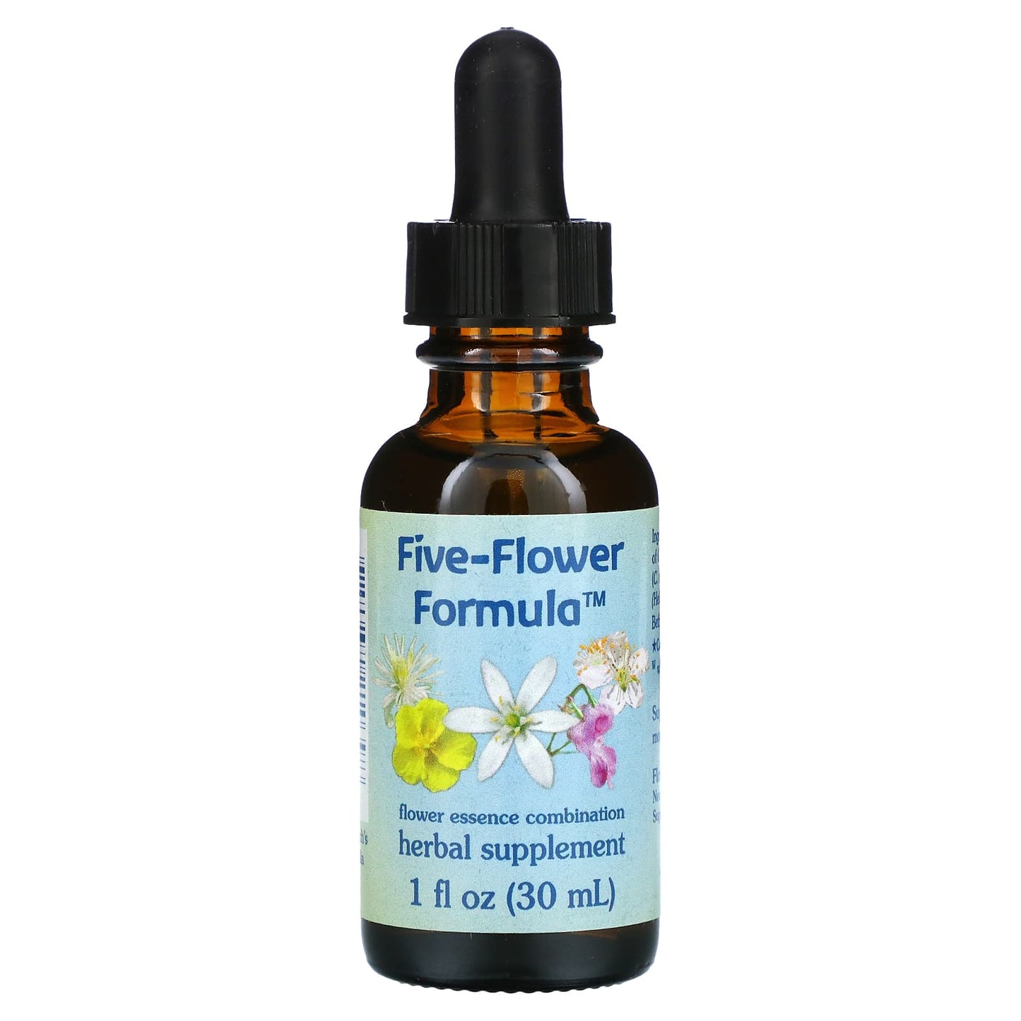 FLOWER ESSENCE SERVICES, Five-Flower Formula Dropper, 1 Oz UPC 782932210398 | Hilife Vitamins