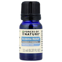 Forces of Nature, Eczema Relief, Maximum Strength, 0.37 fl oz (11 ml) UPC 830743010017 | Hilife Vitamins