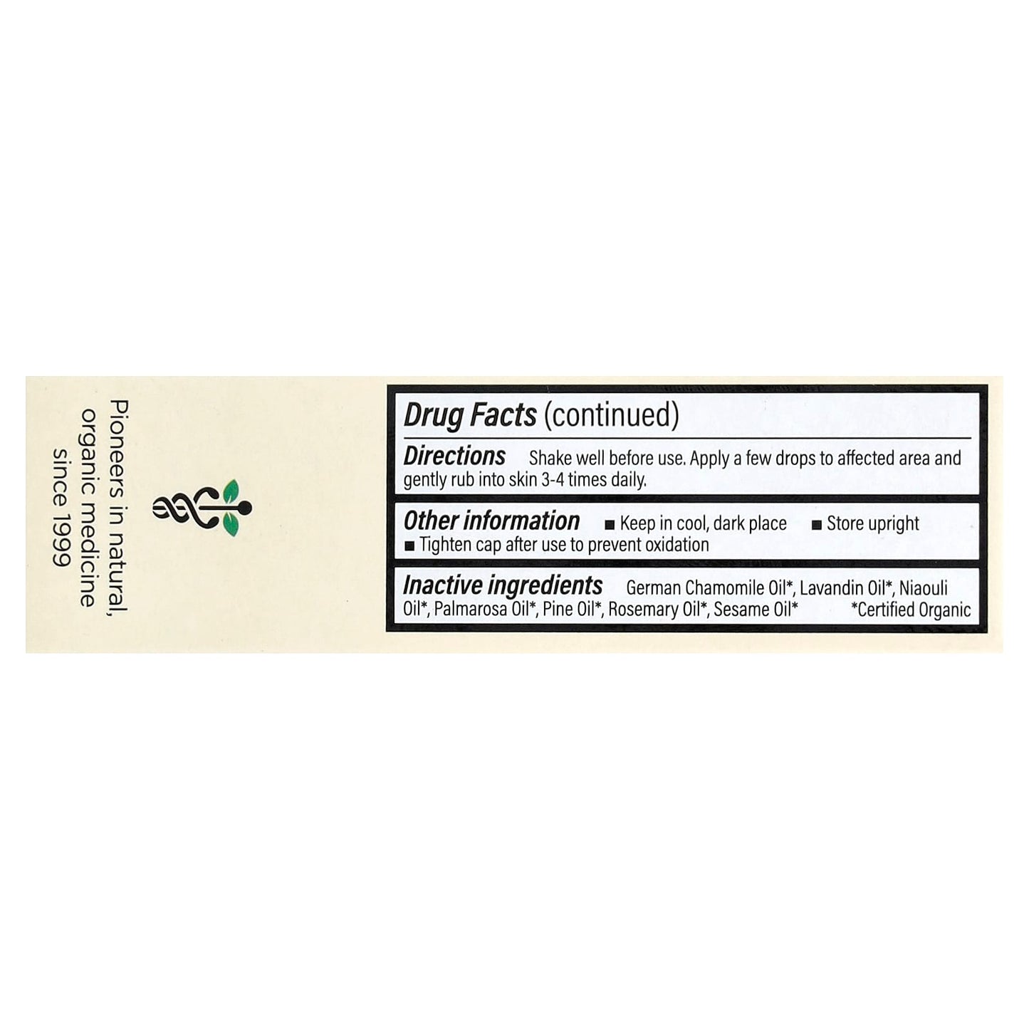 Forces of Nature, Eczema Relief, Maximum Strength, 0.37 fl oz (11 ml) UPC 830743010017 | Hilife Vitamins