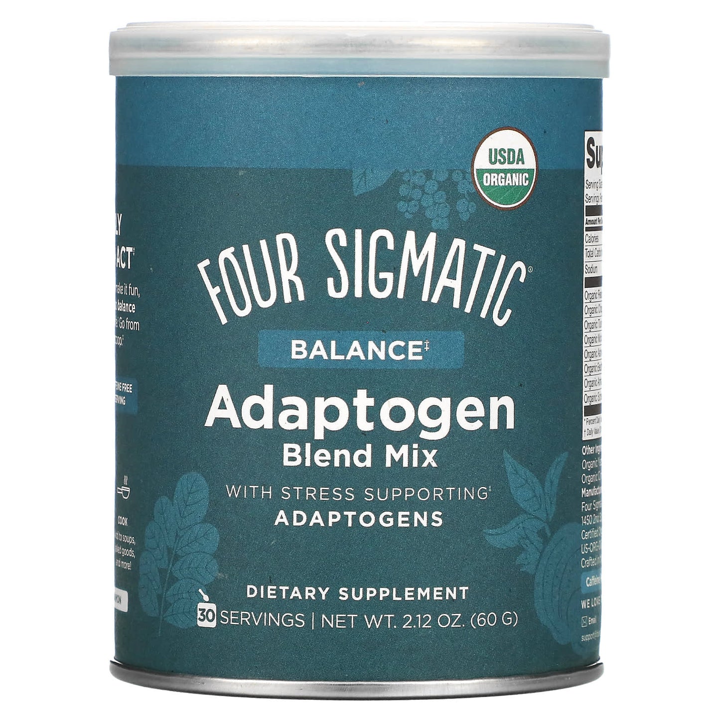 FOUR SIGMA FOODS, INC., Adaptogen Blend Mix, 2.12 Oz UPC 816897020584 | Hilife Vitamins