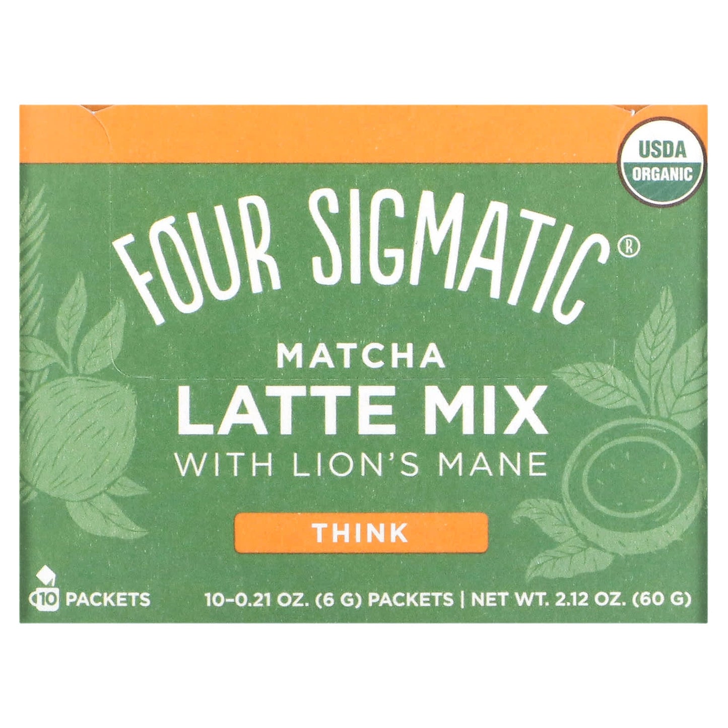 FOUR SIGMA FOODS, INC., Mushroom Matcha Latte with Maitake, 2.12 Oz UPC 816897021055 | Hilife Vitamins
