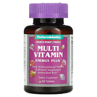 Futurebiotics, Multi Vitamin Energy Plus for Women, 60 Tablets UPC 049479000487 | Hilife Vitamins