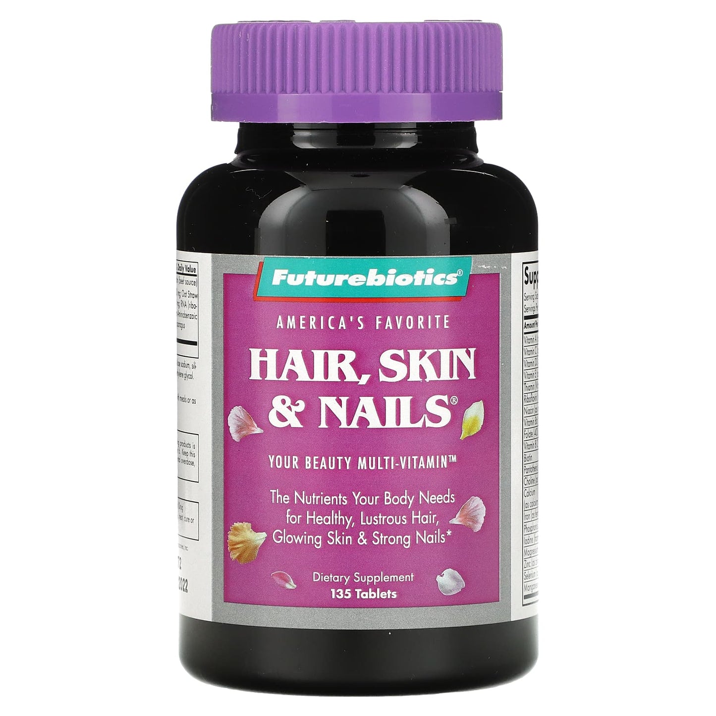 Futurebiotics, Hair, Skin & Nails for Women, 135 Tablets UPC 049479000494 | Hilife Vitamins