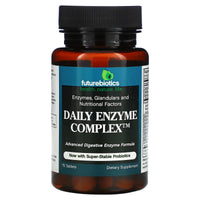 Futurebiotics, Daily Enzyme Complex, 75 Tablets UPC 049479000746 | Hilife Vitamins