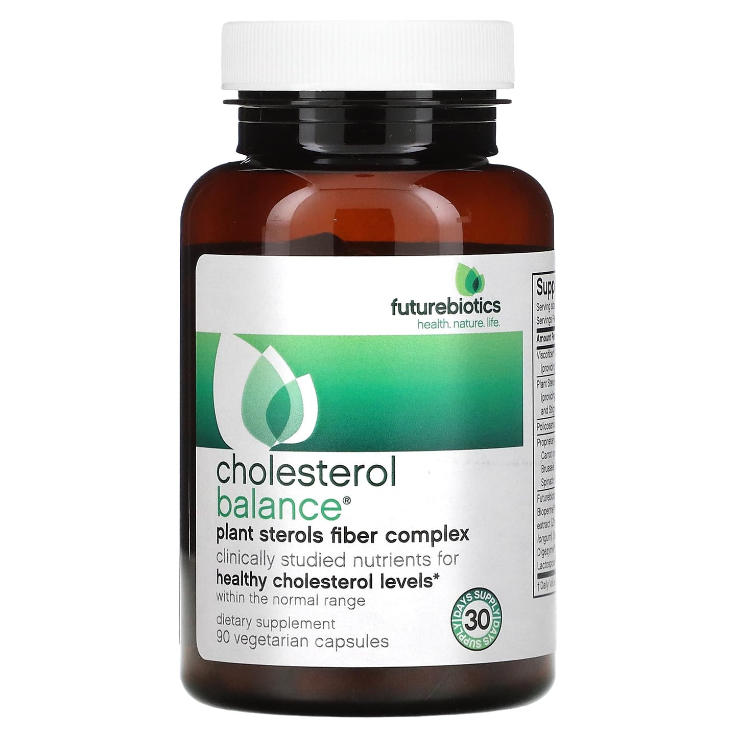 Futurebiotics, Cholesterol Balance, 90 Vegetarian Capsules UPC 049479025022 | Hilife Vitamins
