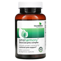 Futurebiotics, PMSHarmony, Advanced PMS Complex, 56 Vegetarian Capsules UPC 049479025121 | Hilife Vitamins