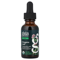 Gaia Herbs, Oregano Leaf, 1 fl oz (30 ml) UPC 751063376303 | Hilife Vitamins