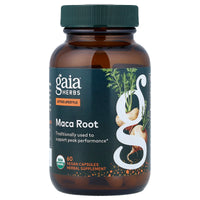 Gaia Herbs, Maca Root, 60 Vegan Capsules UPC 751063997539 | HiLife Vitamins