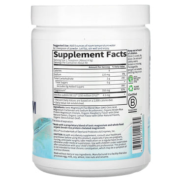 Garden of Life, Dr. Formulated Magnesium Raspberry Lemon, 7 Oz UPC 658010122795 | HiLife Vitamins