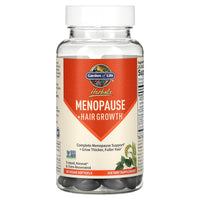 Garden of Life, Herbals, Menopause + Hair Growth, Berry,, 30 Vegan Softgels UPC 658010133937 | HiLife Vitamins
