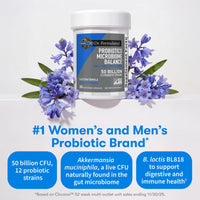 Garden of Life, Dr. Formulated Probiotics Microbiome Balance Capsules, 30 Vegetarian Capsules UPC 658010135443
