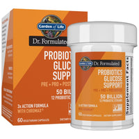 Garden of Life, Dr. Formulated Probiotics Glucose Support, 60 Vegetarian Capsules UPC 658010135467 | Hilife Vitamins