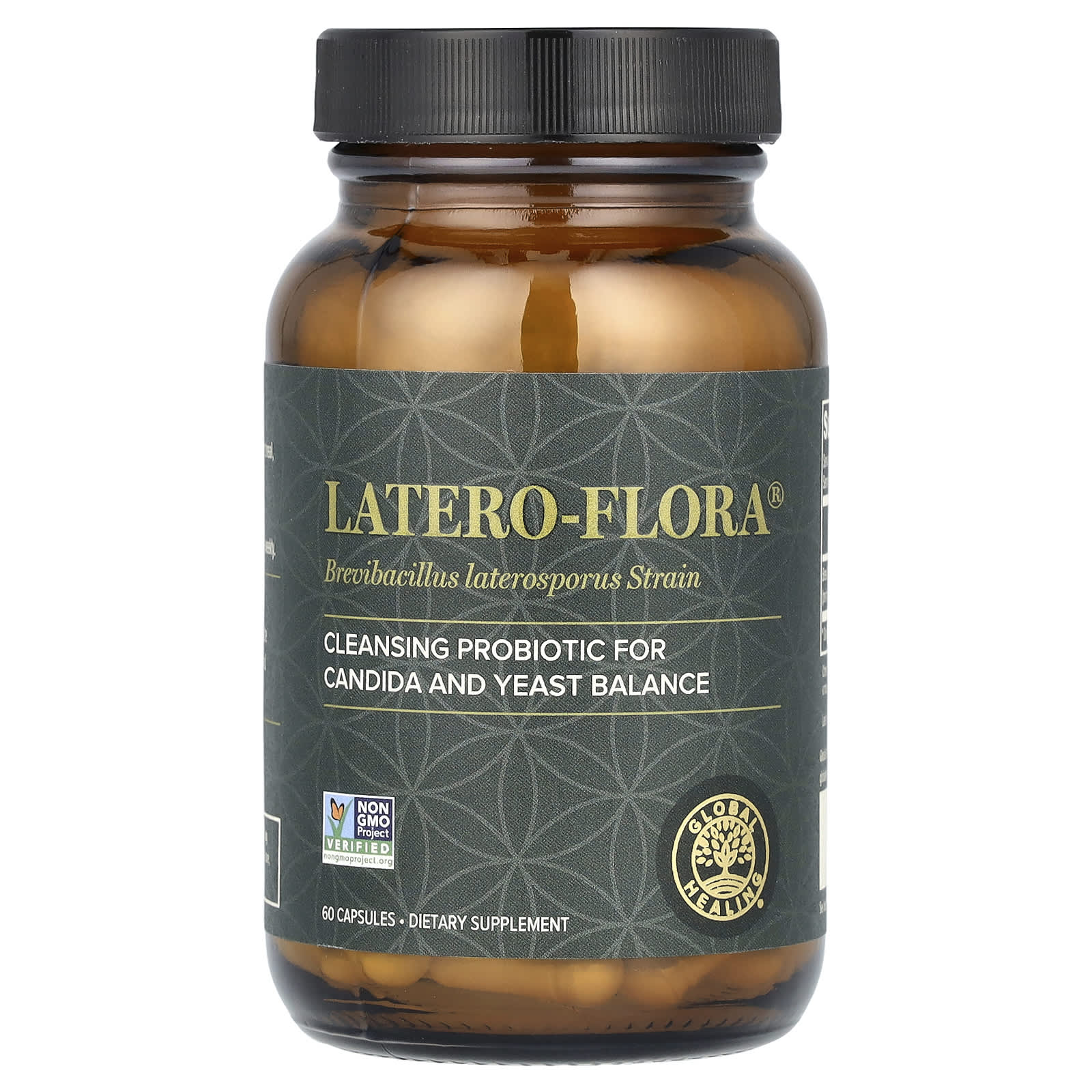 Global Healing, Latero-Flora, 60 Capsules UPC 811839030775 | Hilife Vitamins