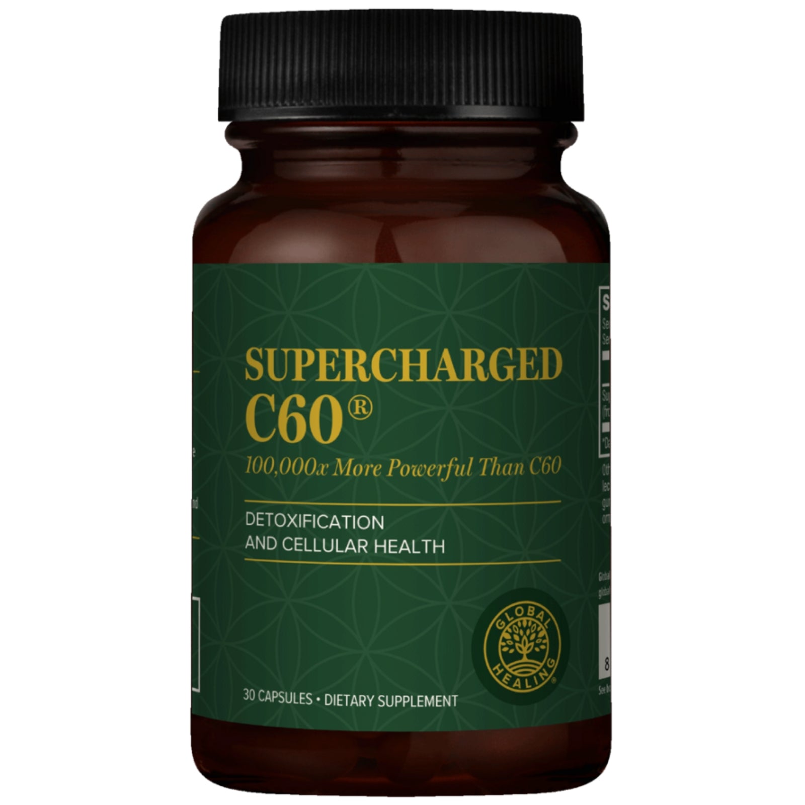 Global Healing, Supercharged C60®, 30 Capsules UPC 811839031147 | HiLife Vitamins