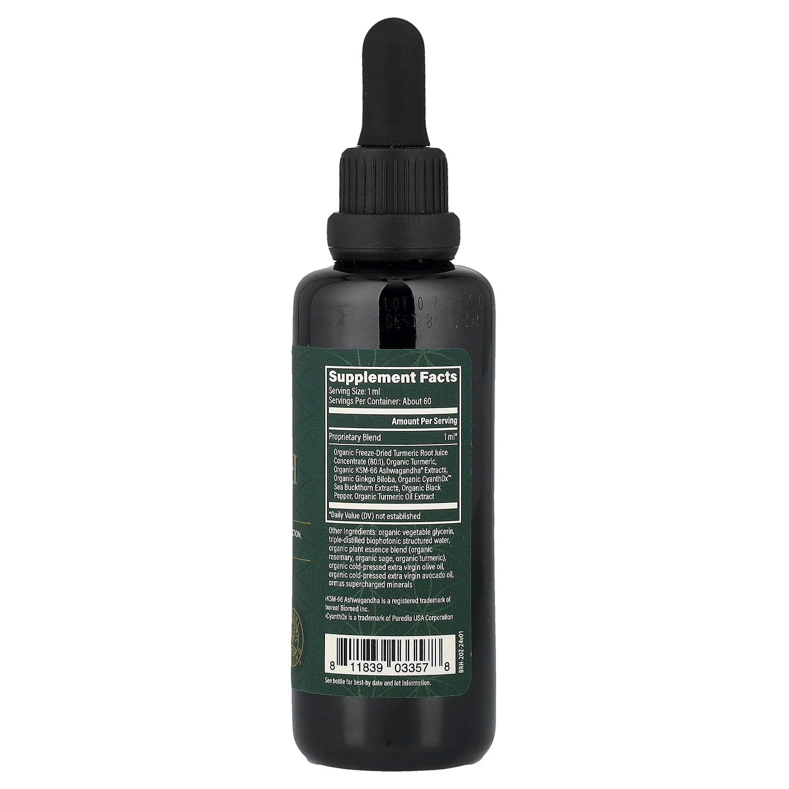 Global Healing, Microsomal® Brain Health, 2 fl oz (59.2 ml) - 811839033578 | Hilife Vitamins