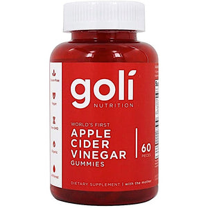 Goli Nutrition, Apple Cider Vinegar, 60 Gummies - 627987249620 | Hilife Vitamins