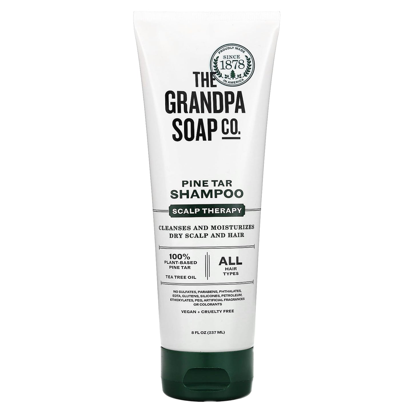 Grandpa Brands Co., Pine Tar Shampoo, 8 Oz Ounces UPC 010486007103 | Hilife Vitamins