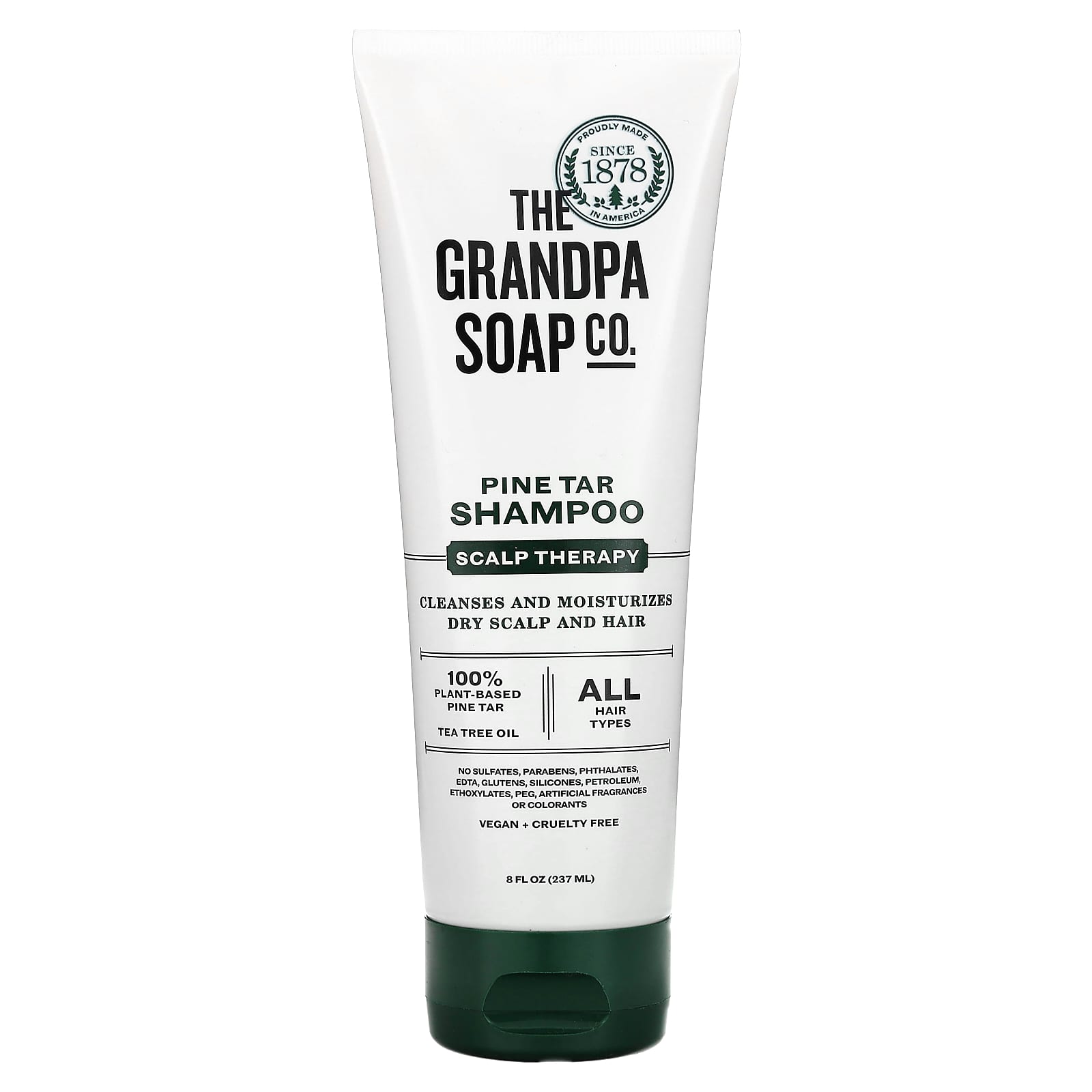 Grandpa Brands Co., Pine Tar Shampoo, 8 Oz Ounces UPC 010486007103 | Hilife Vitamins