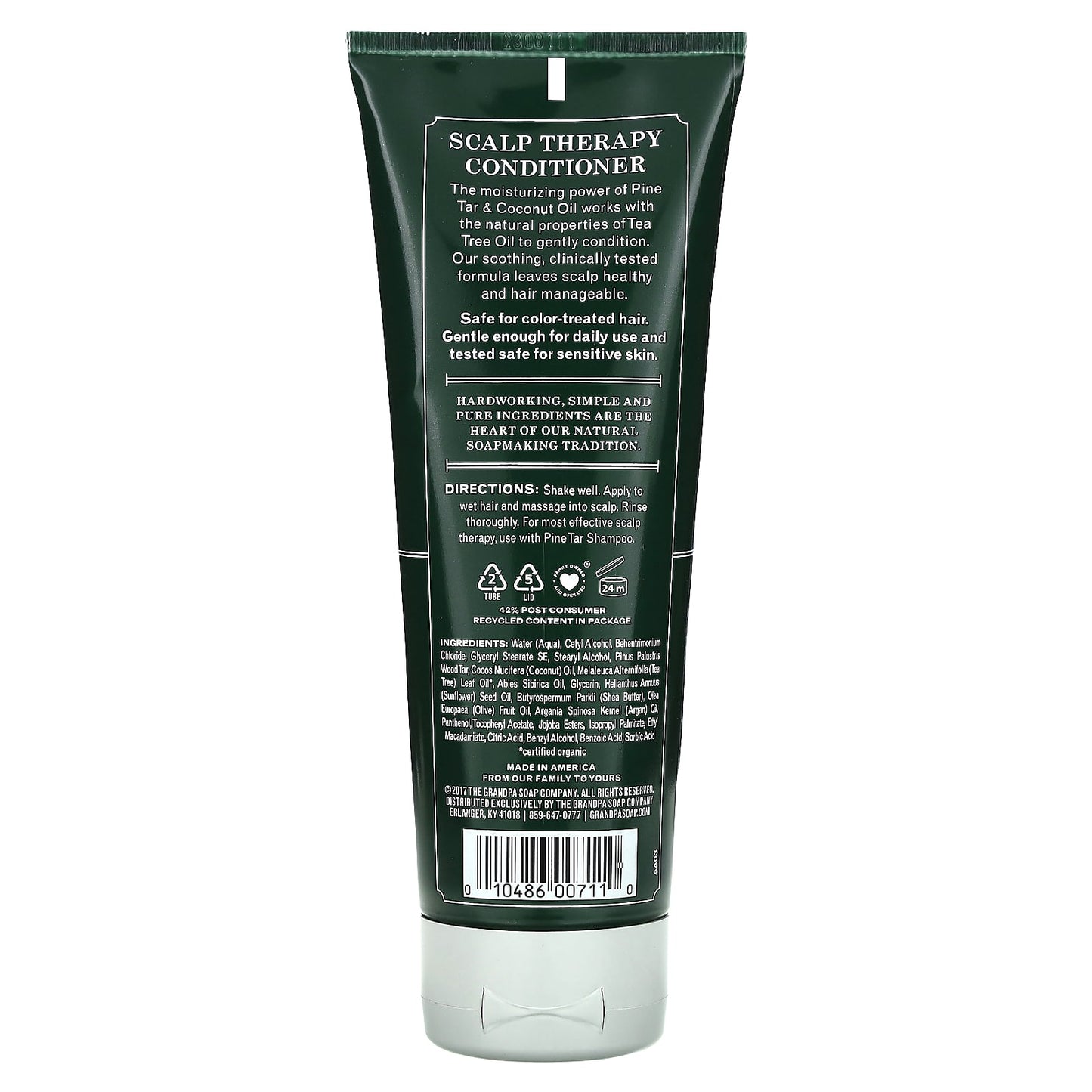 Grandpa Brands Co., Pine Tar Conditioner, 8 Oz UPC 010486007110 | Hilife Vitamins