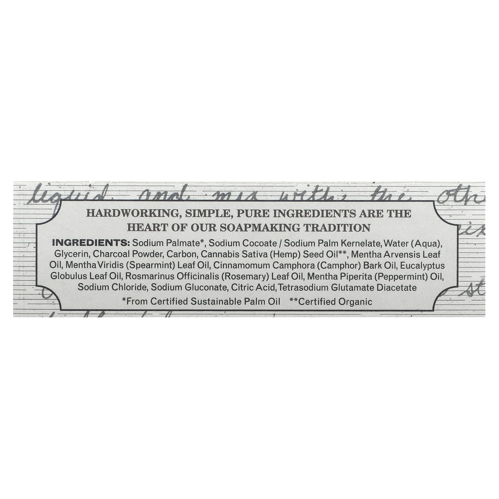 GRANDPA'S BRANDS, Charcoal Bar Soap, 4.25 OUNCE UPC 010486008131 | Hilife Vitamins