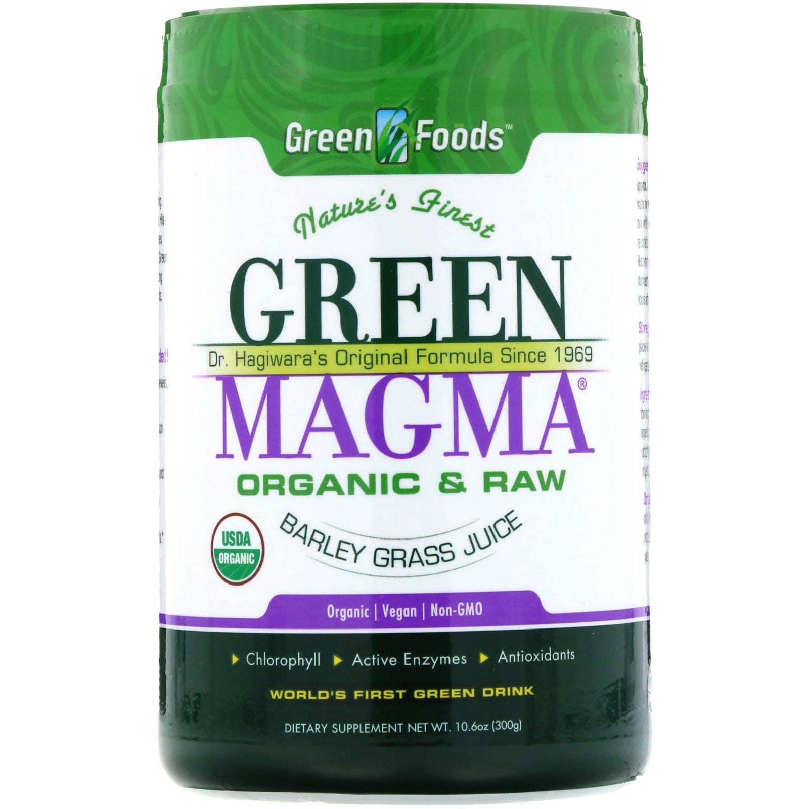 Green Foods, Green Magma USA Original Economy Size, 11 Oz UPC 083851204667 | Hilife Vitamins