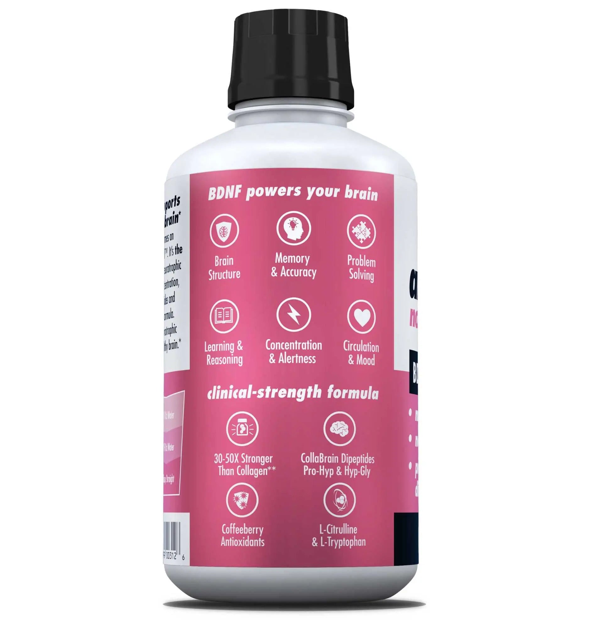 Health Direct, Aminomind, Nootropic Collagen, 14 Fl Oz (414 mL) UPC 814599003133 | HiLife Vitamins